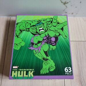 Marvel Comics Puzzle The Incredible Hulk RoseArt 63p 2003 Jigsaw  No 86536‎